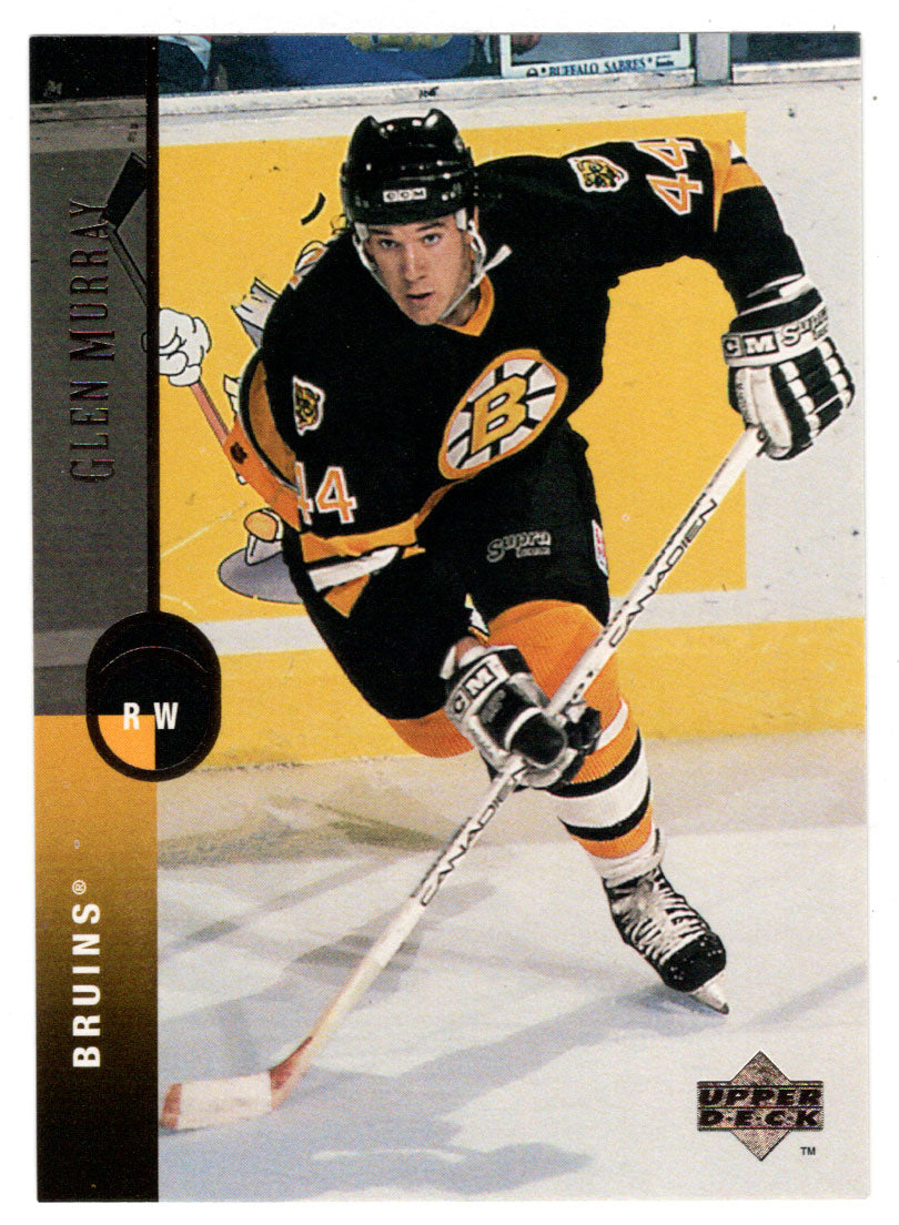 Glen Murray - Boston Bruins (NHL Hockey Card) 1994-95 Upper Deck # 23 Mint