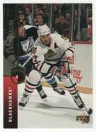 Chris Chelios - Chicago Blackhawks (NHL Hockey Card) 1994-95 Upper Deck # 26 Mint