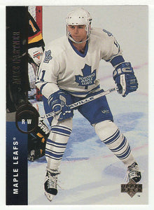 Mike Gartner - Toronto Maple Leafs (NHL Hockey Card) 1994-95 Upper Deck # 32 Mint