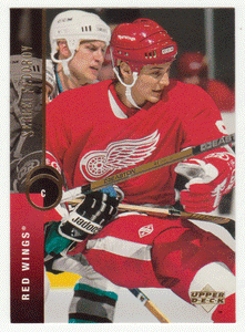 Sergei Fedorov - Detroit Red Wings (NHL Hockey Card) 1994-95 Upper Deck # 37 Mint