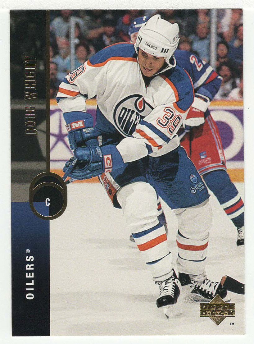 Doug Weight - Edmonton Oilers (NHL Hockey Card) 1994-95 Upper Deck # 44 Mint