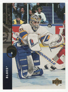 Curtis Joseph - St. Louis Blues (NHL Hockey Card) 1994-95 Upper Deck # 91 Mint