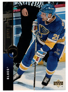 Steve Duchesne - St. Louis Blues (NHL Hockey Card) 1994-95 Upper Deck # 108 Mint