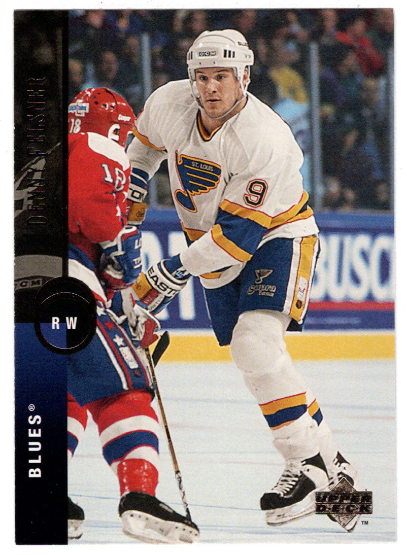 Denny Felsner - St. Louis Blues (NHL Hockey Card) 1994-95 Upper Deck # 114 Mint