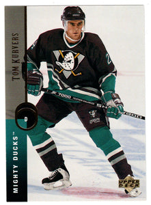 Tom Kurvers - Anaheim Mighty Ducks (NHL Hockey Card) 1994-95 Upper Deck # 123 Mint