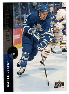 Kent Manderville - Toronto Maple Leafs (NHL Hockey Card) 1994-95 Upper Deck # 131 Mint