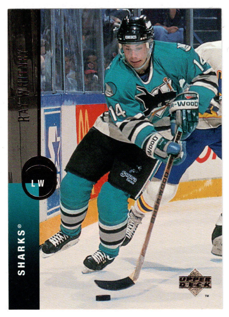 Ray Whitney - San Jose Sharks (NHL Hockey Card) 1994-95 Upper Deck # 149 Mint