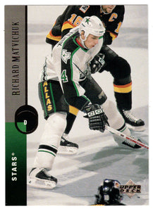 Richard Matvichuk - Dallas Stars (NHL Hockey Card) 1994-95 Upper Deck # 157 Mint