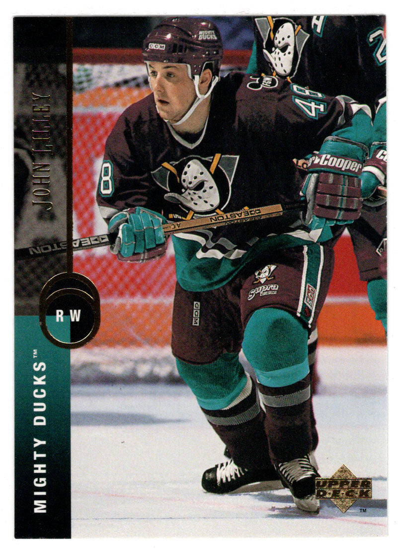 John Lilley - Anaheim Mighty Ducks (NHL Hockey Card) 1994-95 Upper Deck # 165 Mint