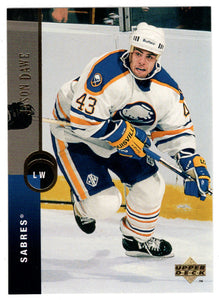 Jason Dawe - Buffalo Sabres (NHL Hockey Card) 1994-95 Upper Deck # 167 Mint