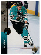 Mike Rathje - San Jose Sharks (NHL Hockey Card) 1994-95 Upper Deck # 168 Mint