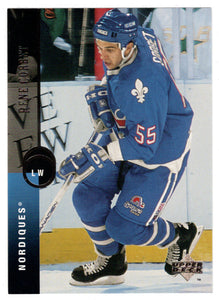 Rene Corbet - Quebec Nordiques (NHL Hockey Card) 1994-95 Upper Deck # 179 Mint