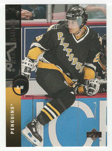 Markus Naslund - Pittsburgh Penguins (NHL Hockey Card) 1994-95 Upper Deck # 190 Mint