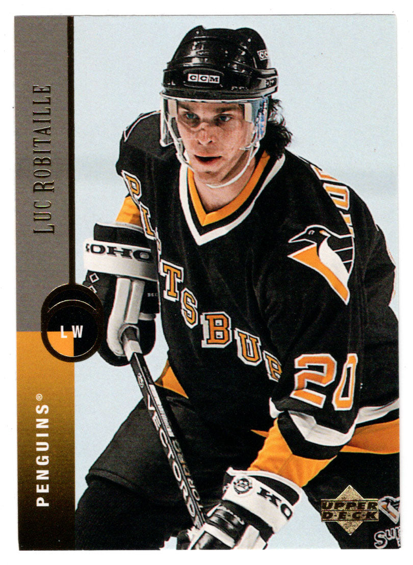 Luc Robitaille - Pittsburgh Penguins (NHL Hockey Card) 1994-95 Upper Deck # 194 Mint