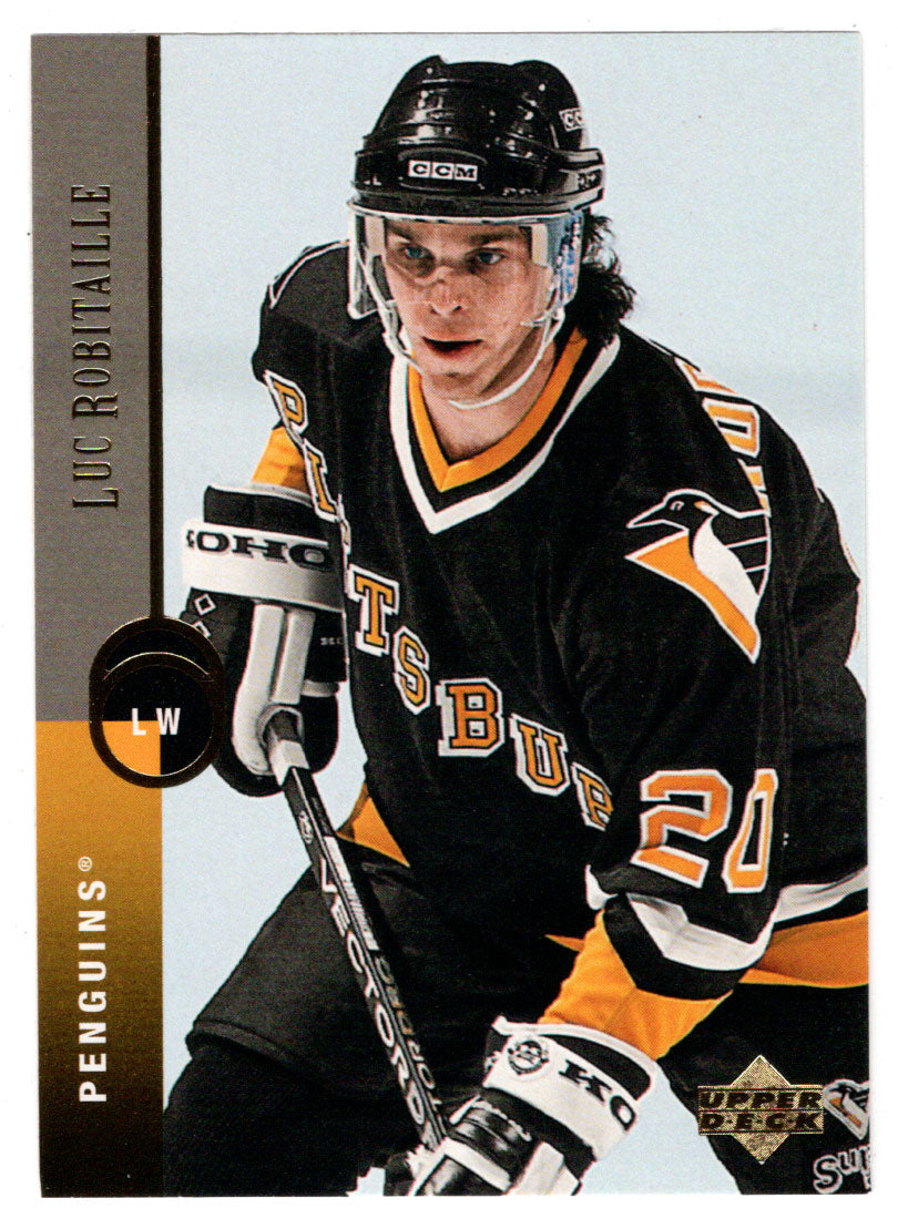 Luc Robitaille - Pittsburgh Penguins (NHL Hockey Card) 1994-95 Fleer # 167  Mint