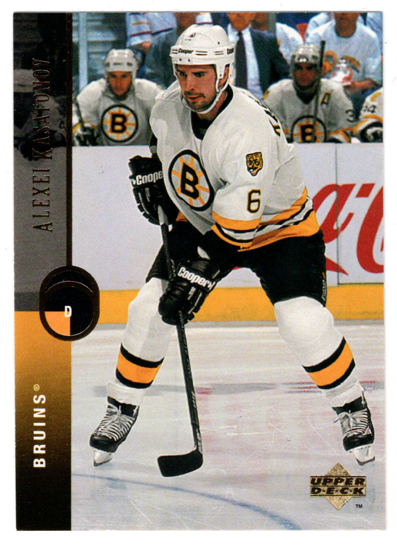 Alexei Kasatonov - Boston Bruins (NHL Hockey Card) 1994-95 Upper Deck # 208 Mint