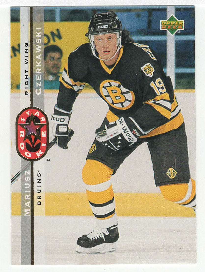 Mariusz Czerkawski RC - Boston Bruins - Star Rookie (NHL Hockey Card) 1994-95 Upper Deck # 239 Mint