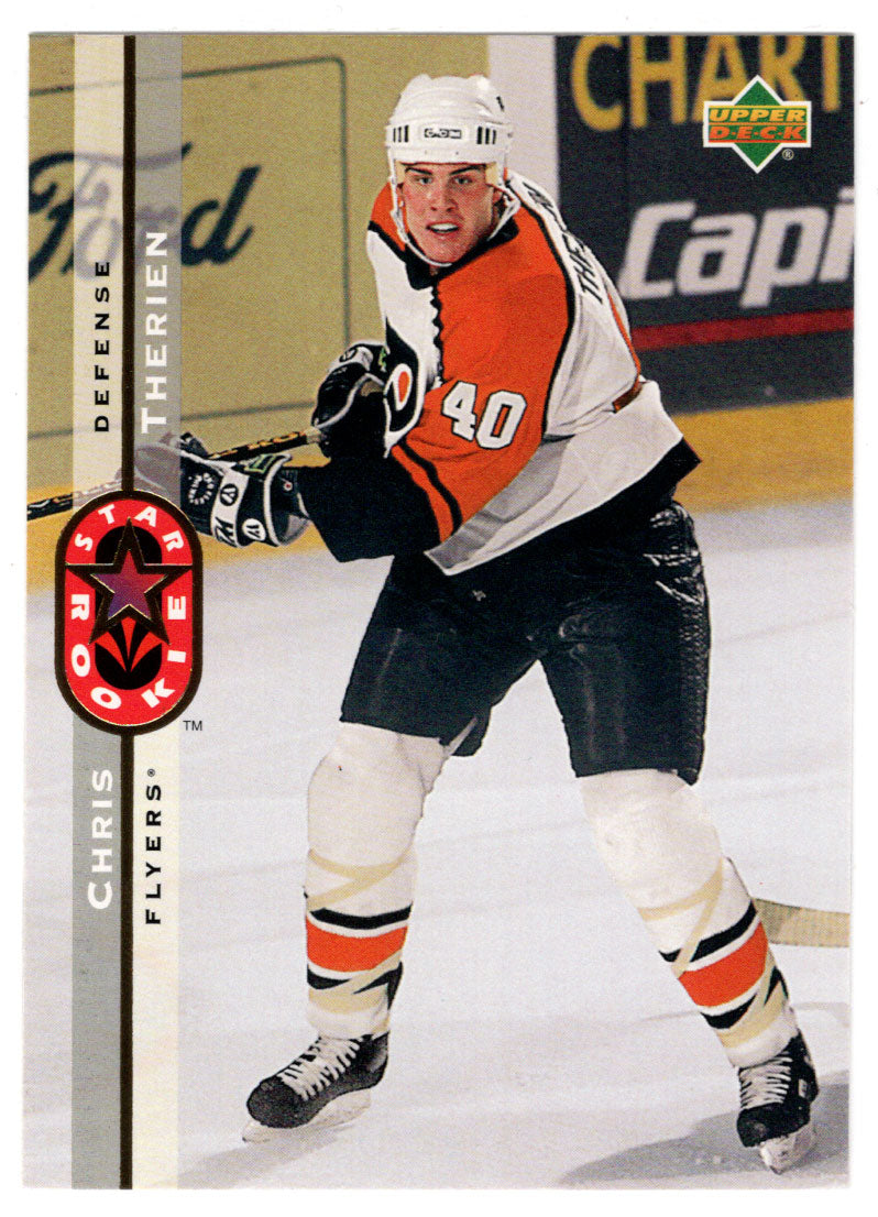 Chris Therien - Philadelphia Flyers - Star Rookie (NHL Hockey Card) 1994-95 Upper Deck # 248 Mint