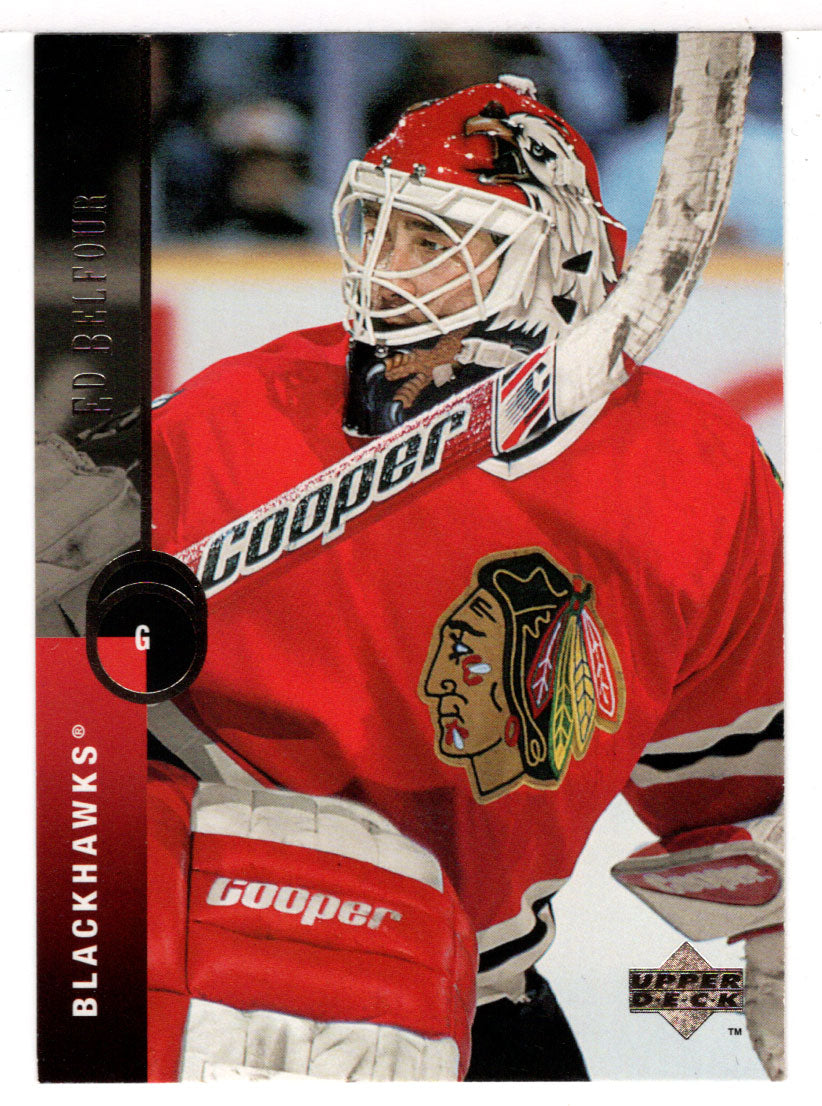 Ed Belfour - Chicago Blackhawks (NHL Hockey Card) 1994-95 Upper Deck # 290 Mint