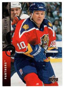 Dave Lowry - Florida Panthers (NHL Hockey Card) 1994-95 Upper Deck # 291 Mint