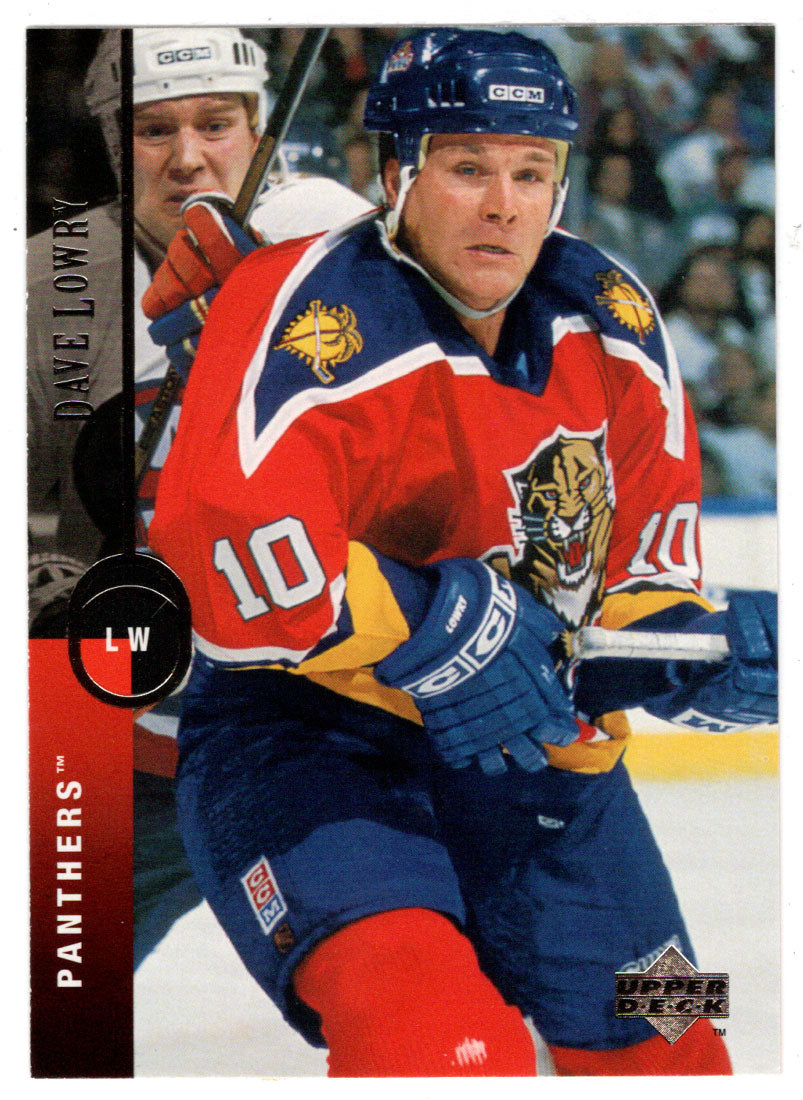 Dave Lowry - Florida Panthers (NHL Hockey Card) 1994-95 Upper Deck # 291 Mint