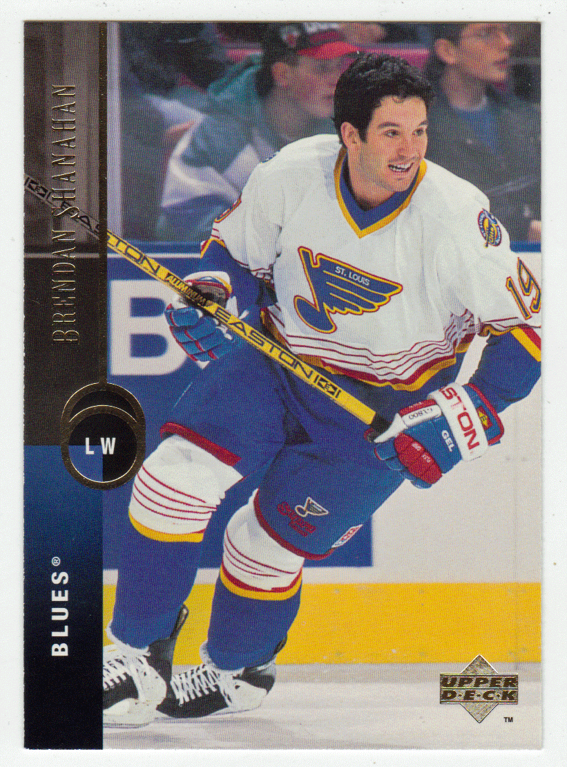 Brendan Shanahan - St. Louis Blues (NHL Hockey Card) 1994-95 Upper Deck # 292 Mint