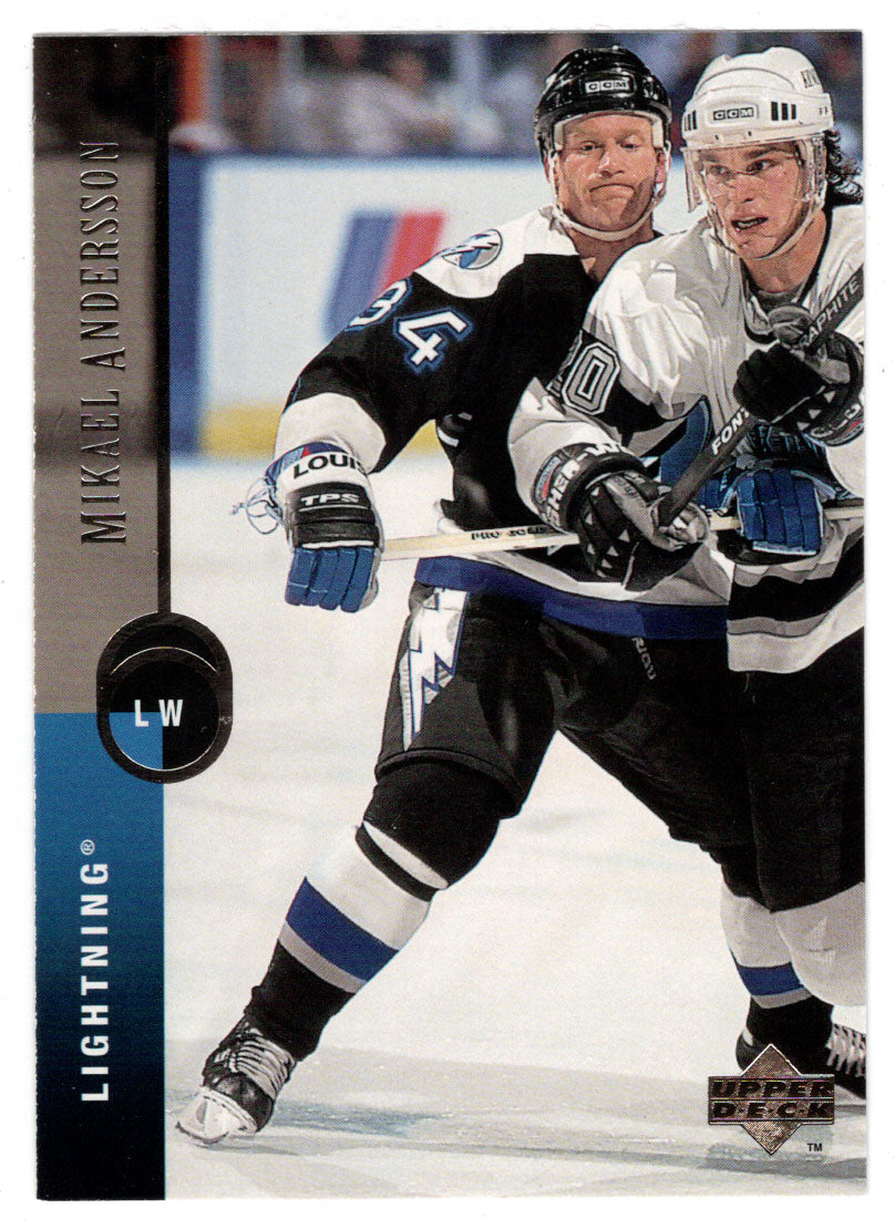 Mikael Andersson - Tampa Bay Lightning (NHL Hockey Card) 1994-95 Upper Deck # 297 Mint