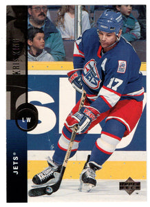 Kris King - Winnipeg Jets (NHL Hockey Card) 1994-95 Upper Deck # 308 Mint