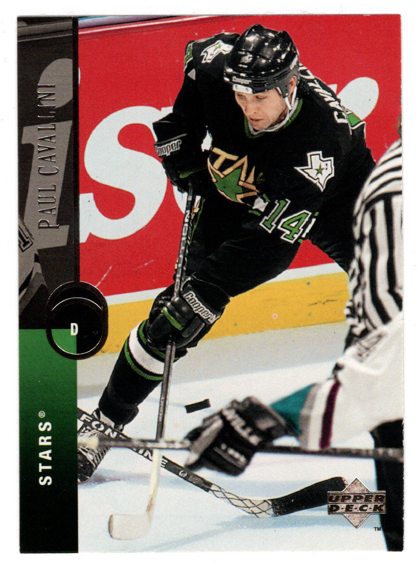 Paul Cavallini - Dallas Stars (NHL Hockey Card) 1994-95 Upper Deck # 311 Mint