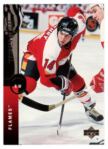 Theoren Fleury - Calgary Flames (NHL Hockey Card) 1994-95 Upper Deck # 315 Mint