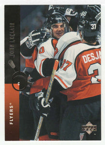 John LeClair - Philadelphia Flyers (NHL Hockey Card) 1994-95 Upper Deck # 330 Mint