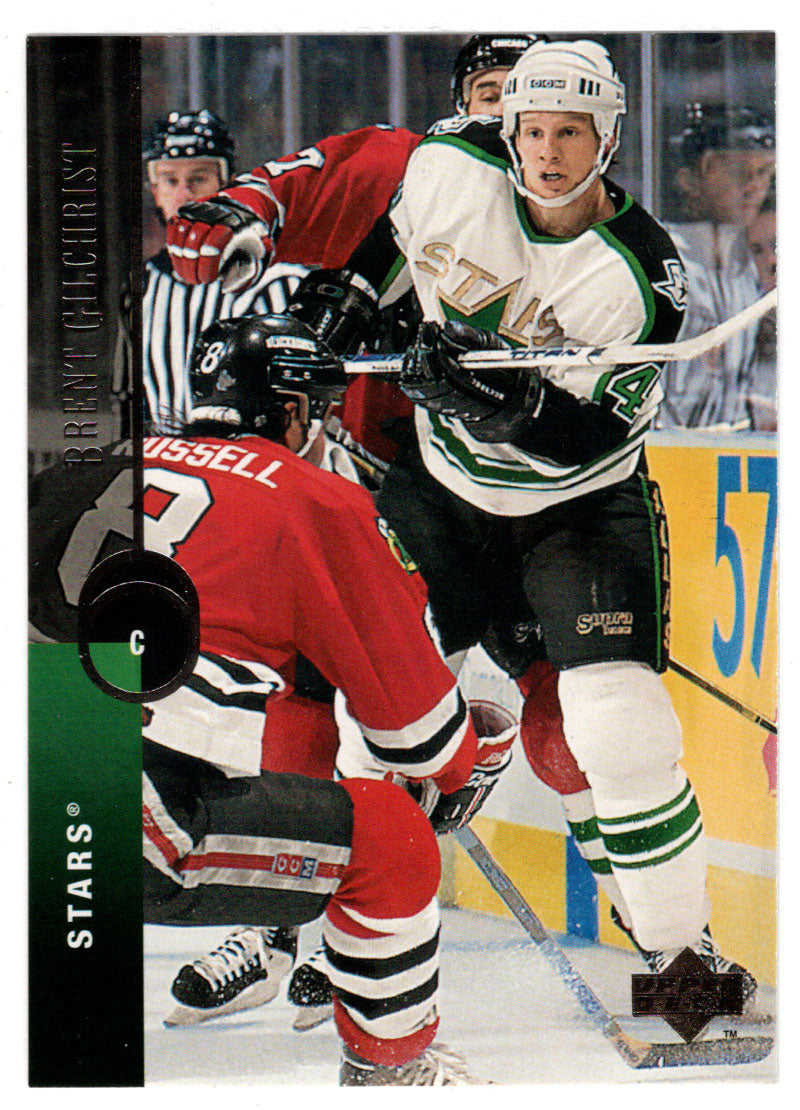 Brent Gilchrist - Dallas Stars (NHL Hockey Card) 1994-95 Upper Deck # 347 Mint