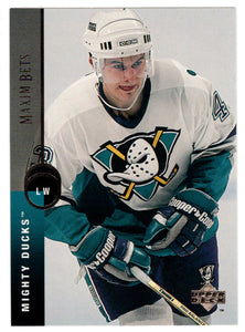 Maxim Bets - Anaheim Mighty Ducks (NHL Hockey Card) 1994-95 Upper Deck # 353 Mint