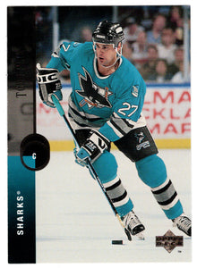 Todd Elik - San Jose Sharks (NHL Hockey Card) 1994-95 Upper Deck # 363 Mint