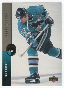 Shean Donovan RC - San Jose Sharks (NHL Hockey Card) 1994-95 Upper Deck # 366 Mint