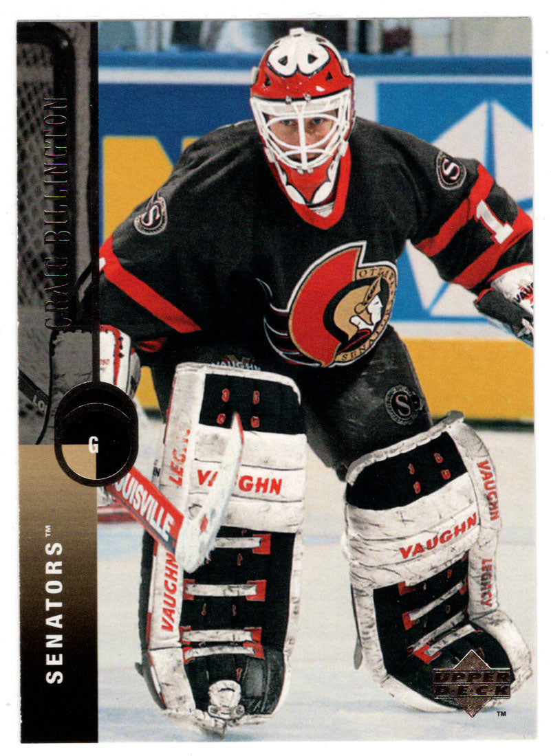 Craig Billington - Ottawa Senators (NHL Hockey Card) 1994-95 Upper Deck # 370 Mint