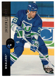 Jocelyn Lemieux - Hartford Whalers (NHL Hockey Card) 1994-95 Upper Deck # 372 Mint