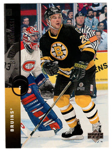 Bryan Smolinski - Boston Bruins (NHL Hockey Card) 1994-95 Upper Deck # 399 Mint