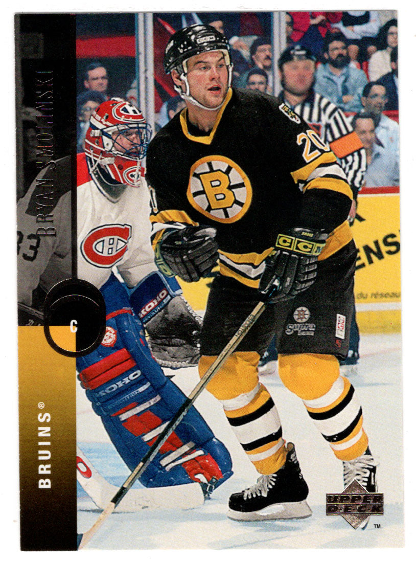 Bryan Smolinski - Boston Bruins (NHL Hockey Card) 1994-95 Upper Deck # 399 Mint