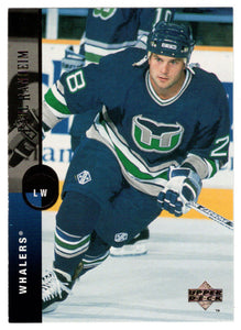 Paul Ranheim - Hartford Whalers (NHL Hockey Card) 1994-95 Upper Deck # 430 Mint