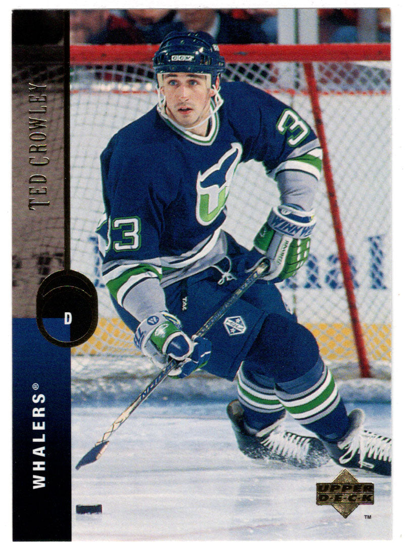 Ted Crowley - Hartford Whalers (NHL Hockey Card) 1994-95 Upper Deck # 442 Mint