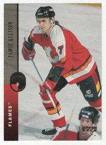 Jamie Allison RC - Calgary Flames (NHL Hockey Card) 1994-95 Upper Deck # 464 Mint