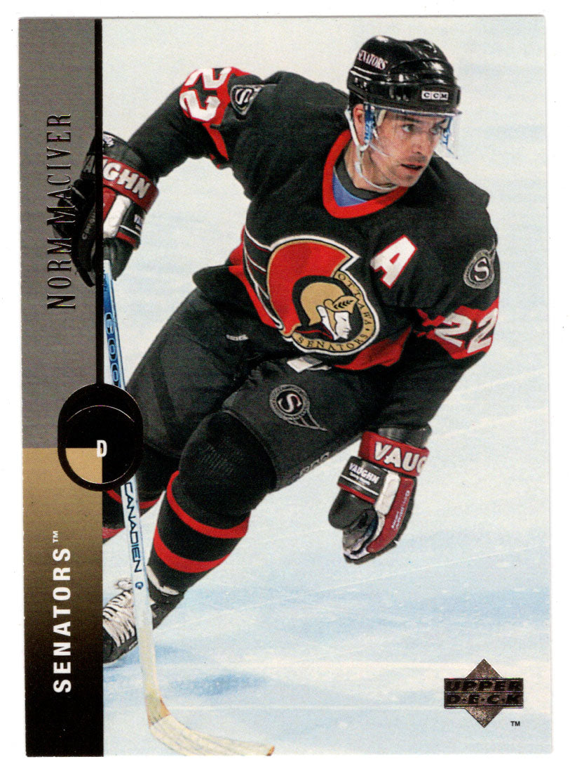 Norm Maciver - Ottawa Senators (NHL Hockey Card) 1994-95 Upper Deck # 466 Mint