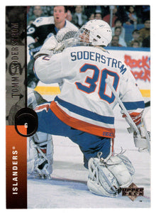 Tommy Soderstrom - New York Islanders (NHL Hockey Card) 1994-95 Upper Deck # 474 Mint