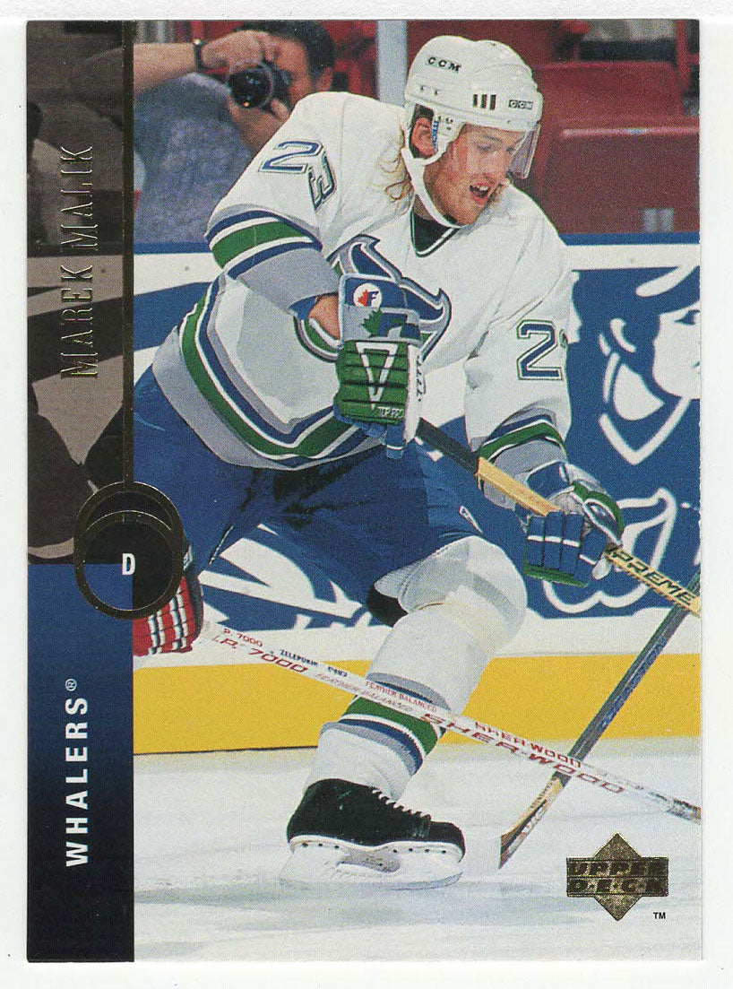 Marek Malik RC - Hartford Whalers (NHL Hockey Card) 1994-95 Upper Deck # 482 Mint