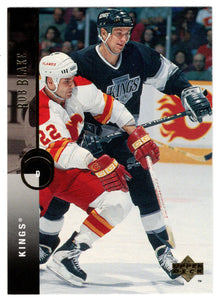 Rob Blake - Los Angeles Kings (NHL Hockey Card) 1994-95 Upper Deck # 488 Mint