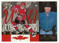 Ed Jovanovski RC - Team Canada - 1995 World Jr. Championships (NHL Hockey Card) 1994-95 Upper Deck # 496 Mint