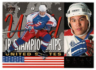 Richard Park - Team USA - 1995 World Jr. Championships (NHL Hockey Card) 1994-95 Upper Deck # 525 Mint