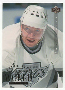 Jari Kurri - Los Angeles Kings - 1994 World Tour (NHL Hockey Card) 1994-95 Upper Deck # 559 Mint