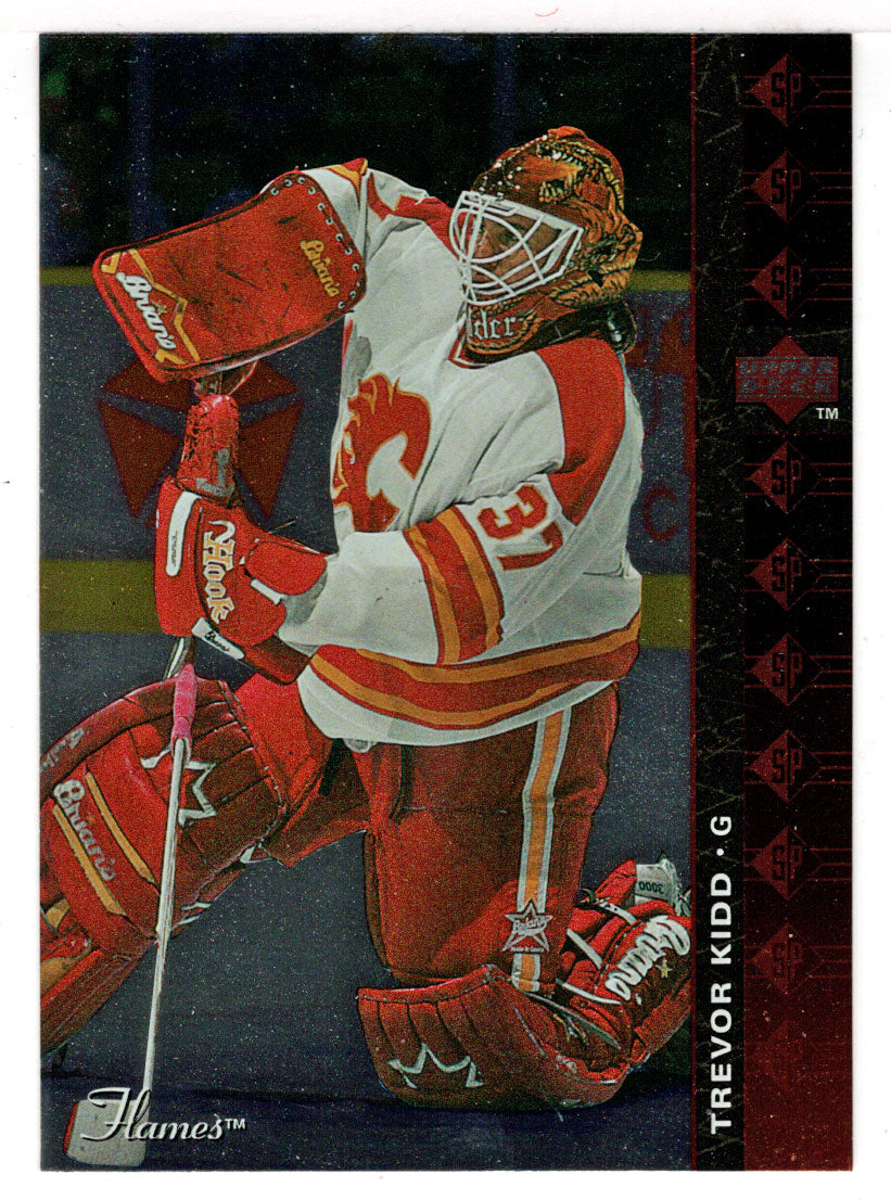 Trevor Kidd - Calgary Flames (NHL Hockey Card) 1994-95 Upper Deck SP Inserts # SP 12 Mint